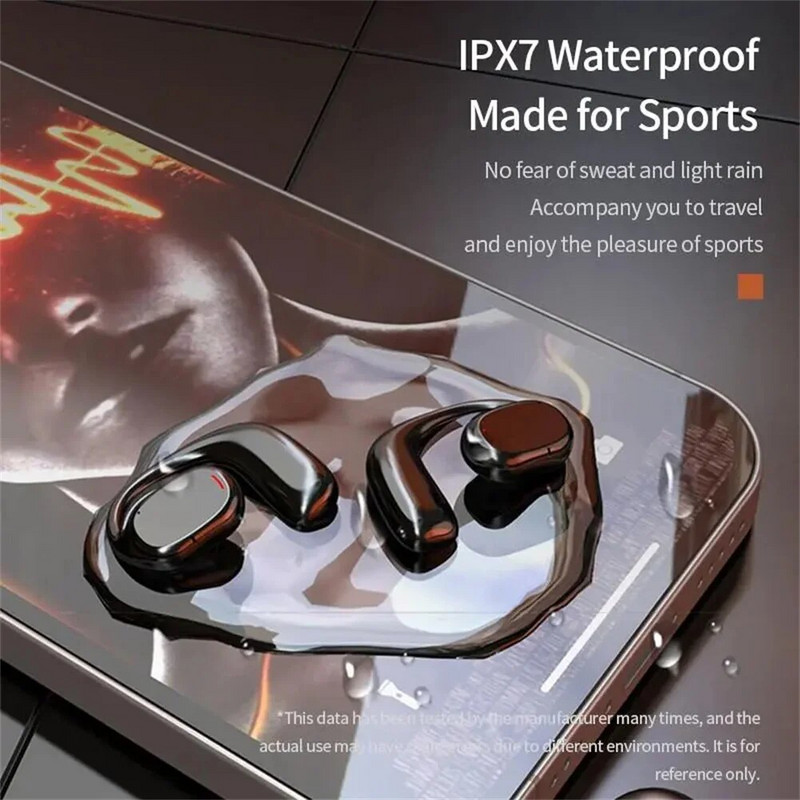 JS270 vezeték nélküli fülhallgató vízálló csontvezető fülhallgató rendkívül hosszú akkumulátor-élettartamú fejhallgató mobiltelefonhoz számítógépes laptophoz