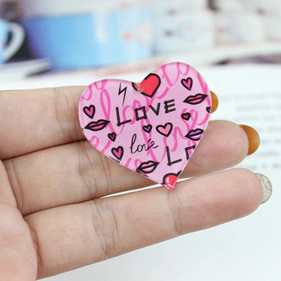 10db/ akril Valentin nap szerelmes szív varázs medál barkácsoláshoz fülbevaló nyaklánc kulcstartó ékszer készítés keresés
