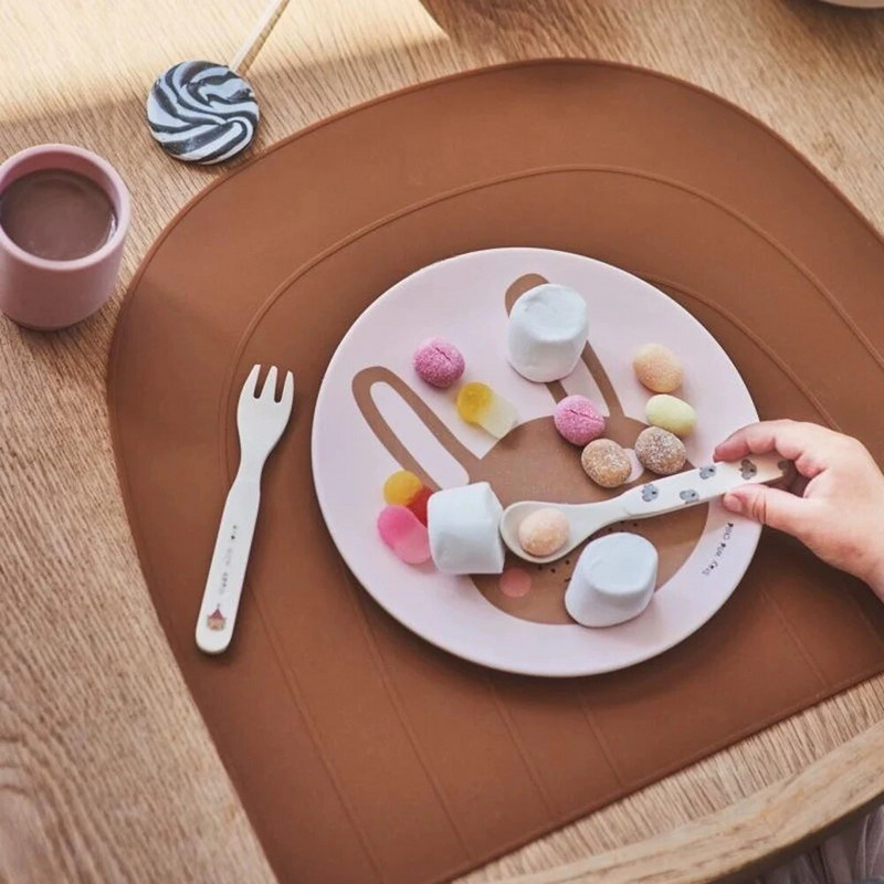 Aranyos állati nyomott étkezőtányér, bambuszszálas edények saláta tálaláshoz desszert torta gyümölcs ételtál konyhai étkészlet