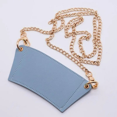 PU-bőr váll keresztben vizes palacktartó bögre táska Állítható hordozható kávéspohártartó láncos palackfedél utazáshoz