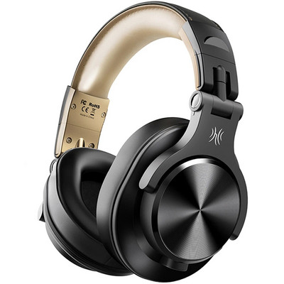 Oneodio A70 Căști fără fir Bluetooth 5.2 Căști peste ureche Mâini libere cu microfon pentru telefon, computer, birou