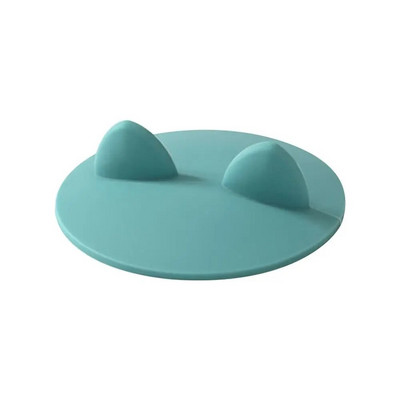 10,5*3 cm univerzális szilikon csésze fedél macska fül stílus szivárgásmentes kávés bögre légmentesen lezárt csésze fedél porálló vízpohár tartozékok