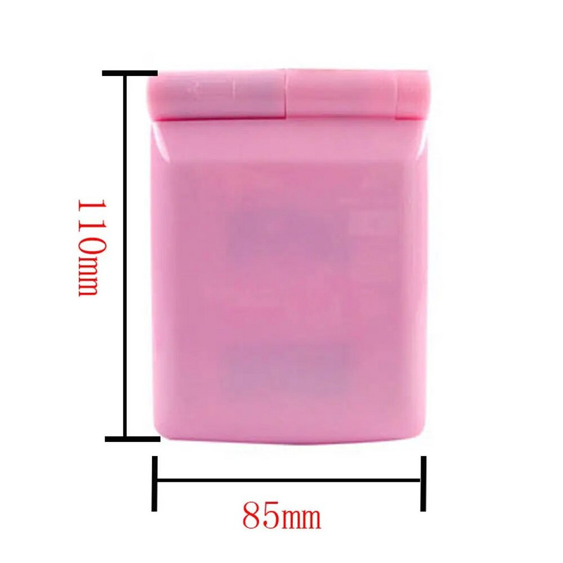 1 db kompakt női divatos női sminktükör kozmetikai összecsukható kompakt zseb 8 LED lámpával, sminkeszköz Szép ajándék