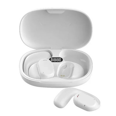 Noile căști wireless GT280, cu anulare a zgomotului, cu afișaj LED, căști stereo cu cârlige pentru urechi pentru telefon inteligent, computer, laptop