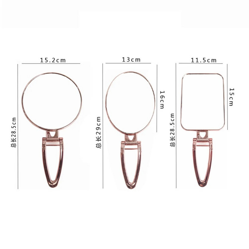 3X μεγεθυντικός καθρέφτης μακιγιάζ Μακιγιάζ διπλής όψης Καθρέφτης χειρός