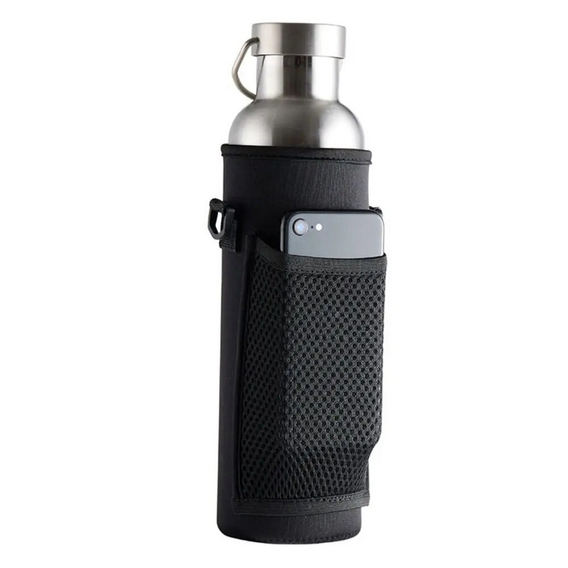 Kültéri hordozható sport vizes palack táska Crossbody Water Cup táskák Többcélú szigetelő pohárfedél