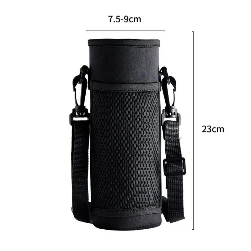 Kültéri hordozható sport vizes palack táska Crossbody Water Cup táskák Többcélú szigetelő pohárfedél