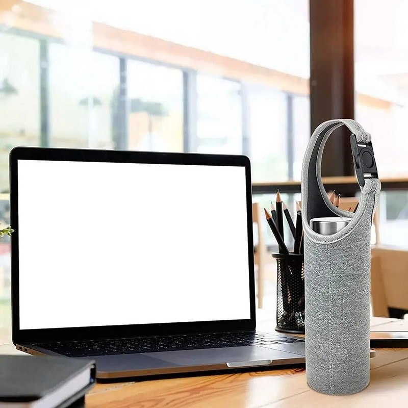 750 ml csésze ujjú sport vizes palack tok szigetelt táska neoprén tasak tartó kültéri hüvely fedő hordozó bögrés palack csészéhez