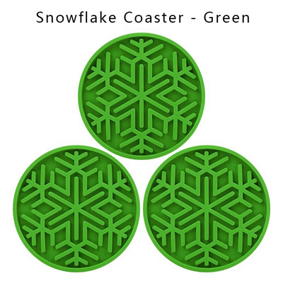 Szilikon csésze szőnyegek készlet bár kávézó iroda csúszásmentes hőszigetelés karácsonyi dekoráció védőpárna forró tea kávé kávé ital alátétek