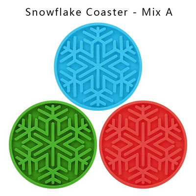 Szilikon csésze szőnyegek készlet bár kávézó iroda csúszásmentes hőszigetelés karácsonyi dekoráció védőpárna forró tea kávé kávé ital alátétek