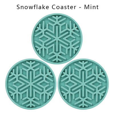 Szilikon csésze szőnyegek készlet bár kávézó iroda csúszásmentes hőszigetelés karácsonyi dekoráció védőpárna forró tea kávé kávé ital alátétek