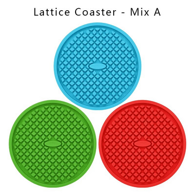 Szilikon csésze szőnyegek készlet bár kávézó iroda csúszásmentes hőszigetelés karácsonyi dekoráció védőpárna forró tea kávé kávé ital alátétek