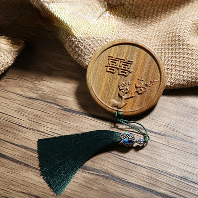 Φορητά χειροτεχνήματα Φορητός καθρέφτης μακιγιάζ Γυναικείος μικρός καθρέφτης Στρογγυλός καθρέφτης κινέζικο στυλ Καλλυντικός καθρέφτης γάμου προίκα