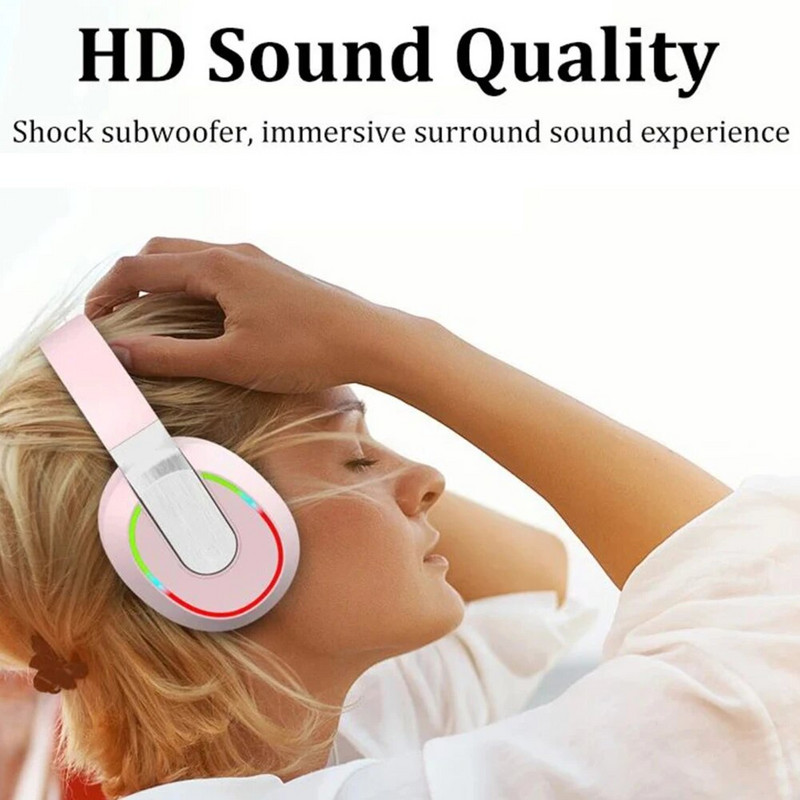 L850 vezeték nélküli fejhallgató sztereó hangú fejhallgató tiszta hívó fejhallgató mikrofonnal számítógépes játékhoz irodai zoom találkozóhoz