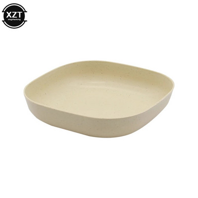 Sada príborov, miska na pľuvanie kostí pre domácnosť, 6-palcová plastová malá miska, solená zelenina, občerstvenie, miska na koláče, ovocný tanier, miska na odpadky