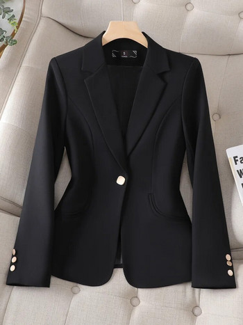 Ανοιξιάτικα φθινοπωρινά σακάκια Νέο μικρό κοστούμι Γυναικείο μπουφάν μόδας υψηλής ποιότητας επαγγελματικό κοστούμι Γυναικεία blazers Γυναικεία εξωτερικά ενδύματα