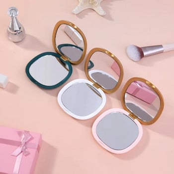 Συμπαγής καθρέφτης μακιγιάζ Καλλυντικό μεγεθυντικός στρογγυλός καθρέφτης μακιγιάζ για πορτοφόλι τσάντα ταξιδιού Καθρέφτης γραφείου σπιτιού για γυναίκες зеркало