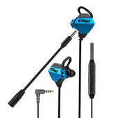 Vezetékes fülhallgató mikrofonnal, extra basszus, Drive-by-Wire, fülbe helyezhető, közvetlen csatlakozó, számítógép, mobiltelefon, sport, játék fejhallgató