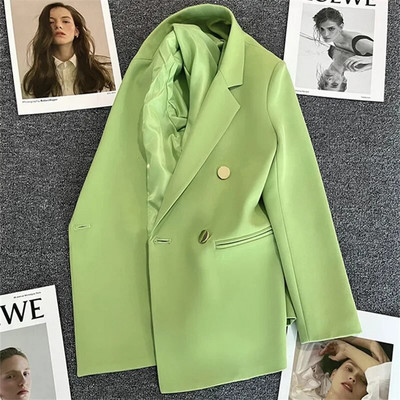Sacouri elegante, solide, pentru femei, ocazional, pentru birou, pentru dama, jachetă, topuri, la modă, cu mânecă lungă, șic, pentru femei, haină primăvară toamnă