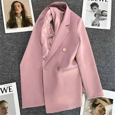 Sacouri elegante, solide, pentru femei, ocazional, pentru birou, pentru dama, jachetă, topuri, la modă, cu mânecă lungă, șic, pentru femei, haină primăvară toamnă