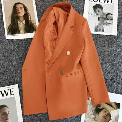 Sacouri elegante, solide, pentru femei, ocazional, pentru birou, pentru dama, jachetă, topuri, la modă, cu mânecă lungă, șic, pentru femei, haină primăvară toamnă