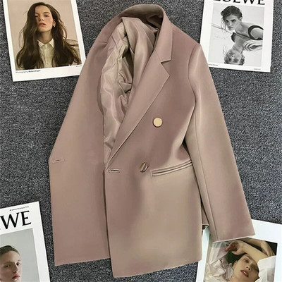 Sacouri elegante, solide, pentru femei, ocazional, pentru birou, pentru dama, jachetă, topuri, la modă, cu mânecă lungă, șic, pentru femei, haină primăvară toamnă