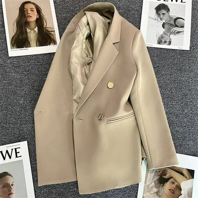Sacouri elegante, solide, pentru femei, ocazional, pentru birou, pentru dama, jachetă, topuri, la modă, cu mânecă lungă, șic, pentru femei, haină primăvară toamnă
