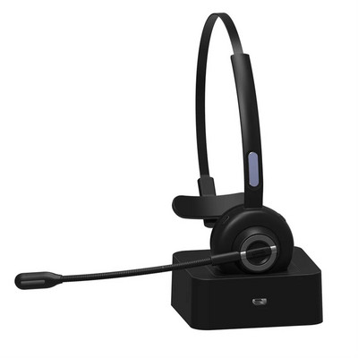 Безжични слушалки M97 17 часа възпроизвеждане Слушалки с база за зареждане за смарт телефон, компютър, лаптоп, таблет