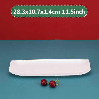 Kreatívna japonská reštaurácia, plastová imitácia porcelánu, obdĺžnikový knedlík, sushi tanier, dim sum, jedlo, občerstvenie, špeciálny domáci