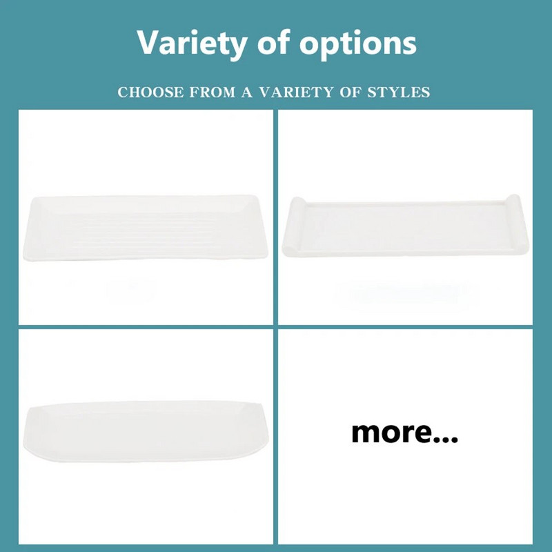 Kreatívna japonská reštaurácia, plastová imitácia porcelánu, obdĺžnikový knedlík, sushi tanier, dim sum, jedlo, občerstvenie, špeciálny domáci