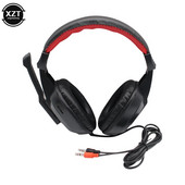 Căști reglabile pentru jocuri de 3,5 mm Stereo mufă de 3,5 mm Căști pentru computer PC Căști pentru jocuri cu microfoane pentru streaming live