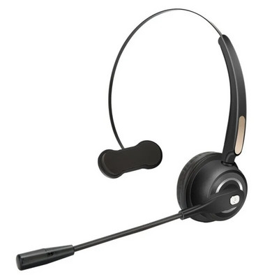Căști Bluetooth pentru call center cu microfon BH520 Căști fără fir cu anulare a zgomotului pentru computer, telefoane de birou