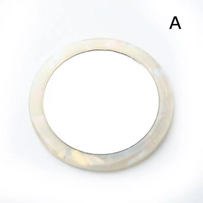 Acto rūgšties medžiaga makiažo veidrodis rankinis apskritas veidrodis kompaktiškas acto veidrodžiai kosmetika