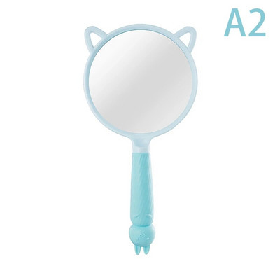 Ručné mini zrkadlo SPA Salón Roztomilé zrkadlo Zrkadlo na líčenie na predlžovanie mihalníc Králik Myš Ručné kozmetické zrkadlo s rukoväťou