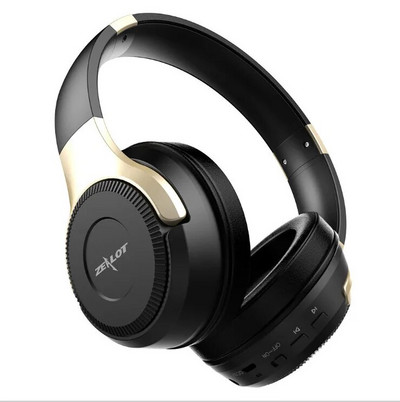 Căști fără fir ZEALOT B26T Căști pentru jocuri cu microfon, suport pentru card TF, căști Bluetooth HD, stereo pentru computer, telefon Xiaomi