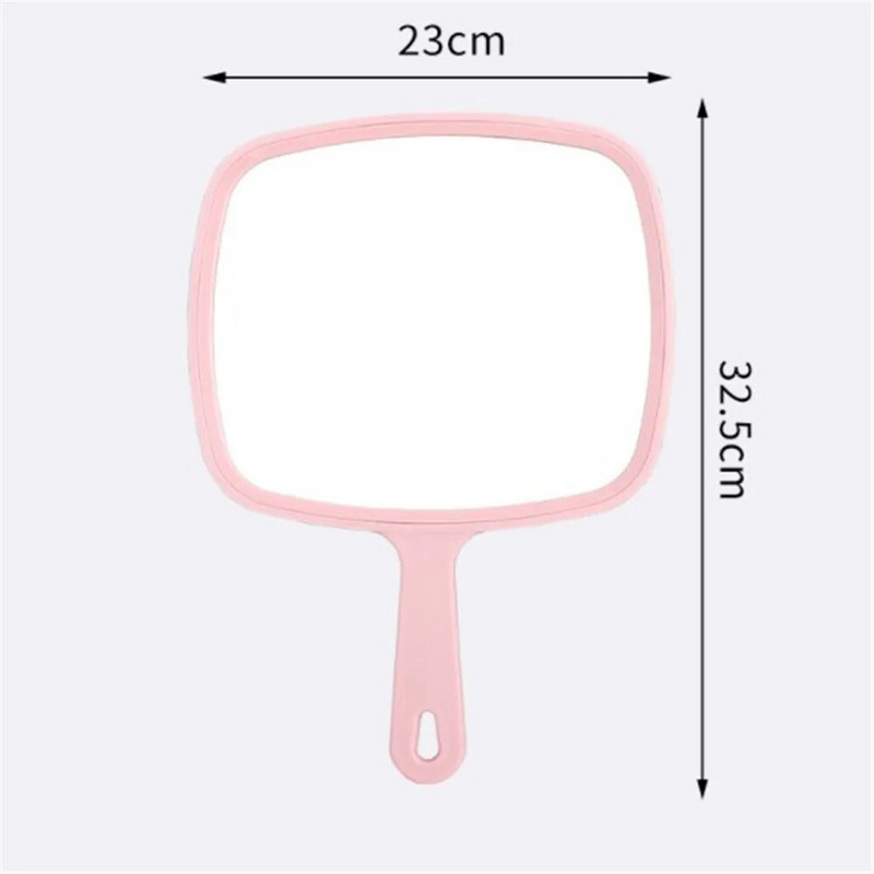 Nové ručné kozmetické zrkadlo, štvorcové kompaktné zrkadlo, kozmetické zrkadlo do SPA salónu, študentské zrkadlo, stolové kozmetické zrkadlo pre ženy