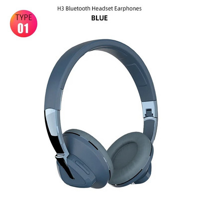 Căști Bluetooth fără fir de modă Suport pentru muzică Căști pentru card TF Căști pentru computere de joc Căști universale pentru PC Laptop