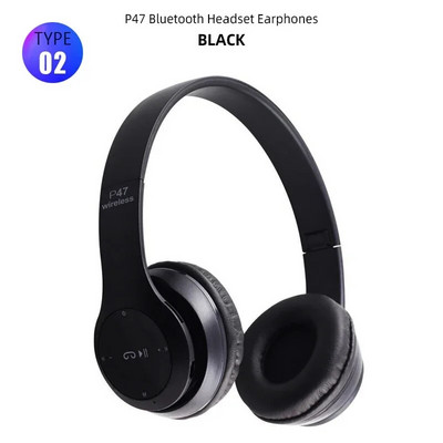 Căști Bluetooth fără fir de modă Suport pentru muzică Căști pentru card TF Căști pentru computere de joc Căști universale pentru PC Laptop