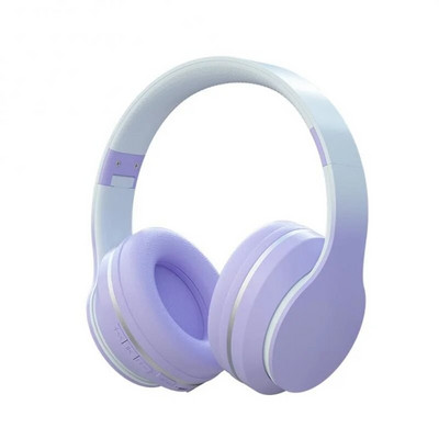 Căști fără fir DR56 Gradient Color Căști Bluetooth Hifi Gaming Reducerea zgomotului Căști sport pentru computer Băiat Fată Cadou