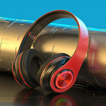 HD200 слушалки Over-ear Сгъваеми компютърни безжични слушалки шумопотискане HIFI стерео слушалки за игри