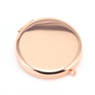 Κρυστάλλινο Διαμάντι Διπλής Όψης Καθρέφτης Μακιγιάζ Φορητός Μίνι Τσέπη Κυκλικός Καθρέφτης Χρυσό Ασημί Καλλυντικό Μικροί Καθρέφτες Καθρέφτης Νεσεσέρ