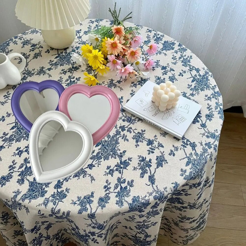 Καρδιά Καθρέφτης σε σχήμα αγάπης Ομορφιά Γλυκός καθρέφτης τοίχου Γλυκός Καθρέφτης Απλό INS Επιτραπέζιο Καλλυντικό Καθρέφτης Οικιακής Χρήσης