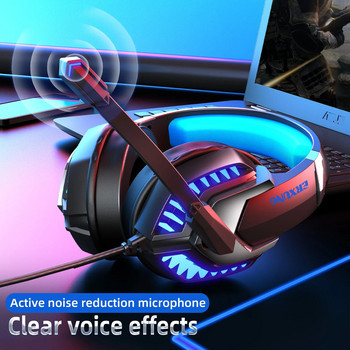 J30 Headset Esports Microphone Game 3.5 για κινητά τηλέφωνα Υπολογιστές tablet Notebook Ακύρωση θορύβου μικροφώνου