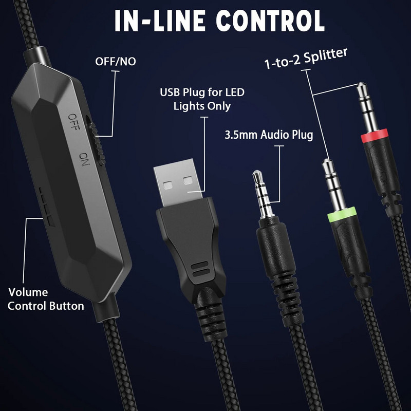 J30 ausinės Esports mikrofono žaidimas 3.5, skirtas mobiliesiems telefonams planšetiniams kompiuteriams nešiojamiesiems kompiuteriams, mikrofono triukšmo slopinimas