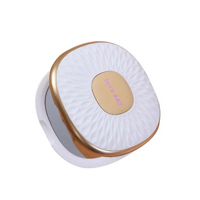 Cadou pentru femei Oglinzi de mână Mini oglindă de machiaj Oglindă de cosmetică pliabilă Oglindă compactă cu două fețe Oglindă cosmetică de buzunar