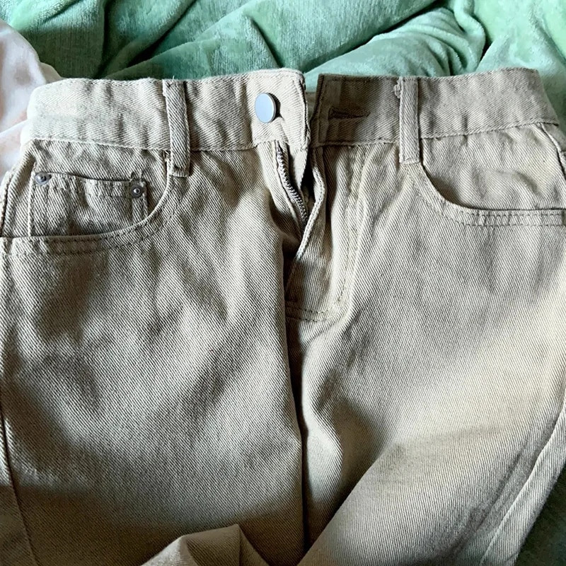 Dámske džínsy s vysokým pásom a širokými nohavicami, ležérne, veľká veľkosť 5xl, vrecovité rovné džínsové nohavice, kórejské streetwear, Vaqueros, vintage kot pantalones