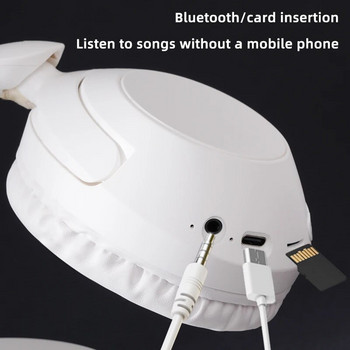 2024 Нови модни персонални слушалки 900BT HIFI Безжични слушалки Поддържат MIC Bluetooth 5.3 Слушалки IOS Android Компютри