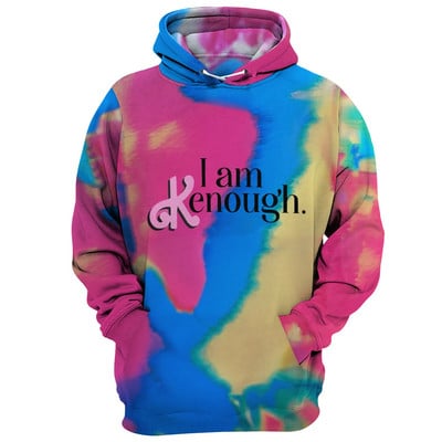 I Am Kenough Merch Hoodies Unisex megztiniai su gobtuvu Kassualūs drabužiai