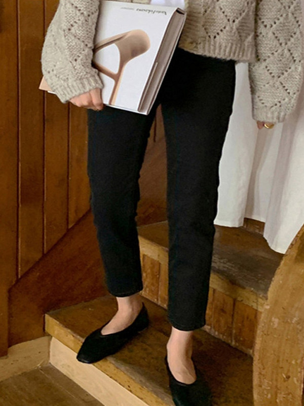 Buzunare cu talie înaltă Blugi Boyfriend Femei Stretch Albastru Doamnelor Denim Pantaloni cargo Pantaloni drepți Pantaloni spălați Blugi Streetwear