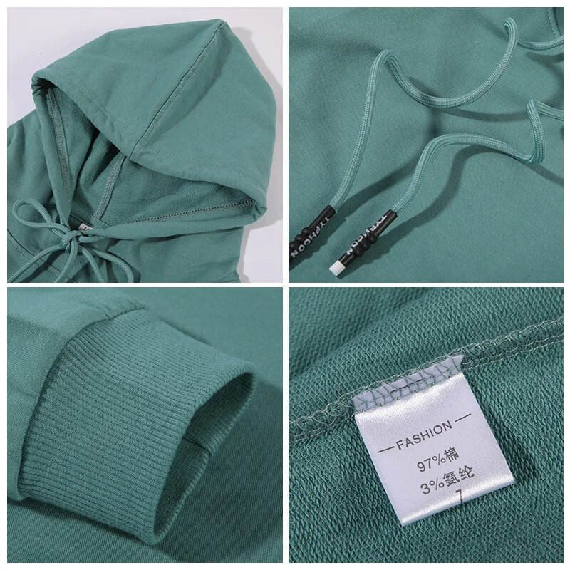 Jesenné a zimné dámske mikiny s kapucňou, bavlnené, jednofarebné, Harajuku, s kapucňou, s dlhým rukávom, ležérne dámske plyšové pulóvre, unisex, roupas femini